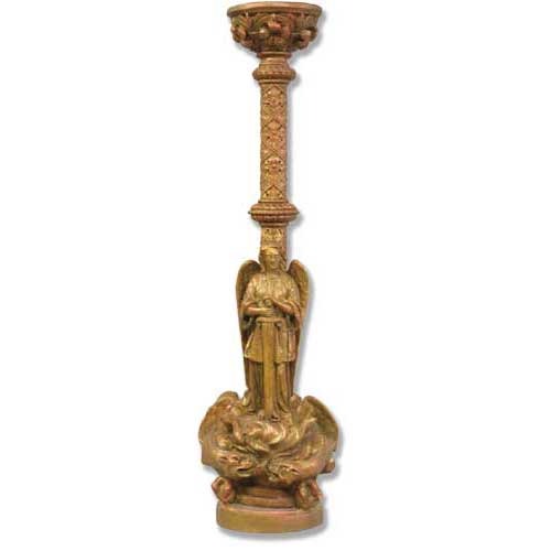 Angel Torch Candleholder 33 Outdoor/Indoor Statue