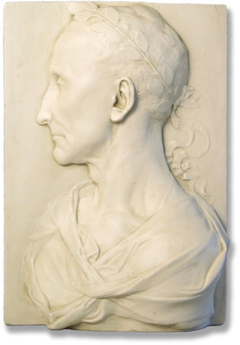 Augustus Caesar Roman Garden Plaque (12.0 - Inch)