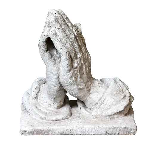 Hands Of Prayer Statue (10 - Inch)