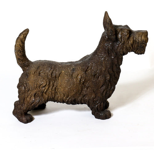 Scottie Dog Garden Statue (14 - Inch) Other Angle