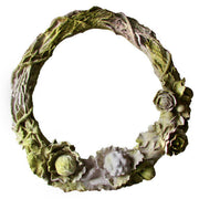 Rose Wreath Outdoor Plaque (31.1 - Inch)