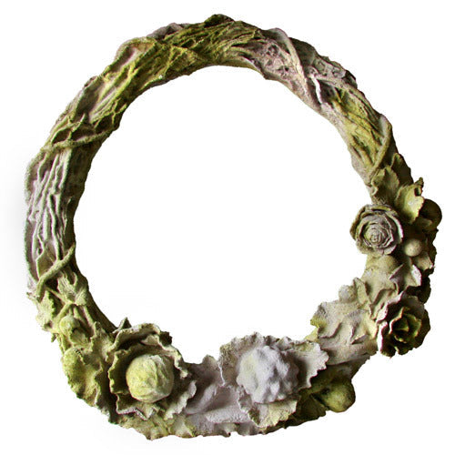 Rose Wreath Outdoor/Indoor Statue