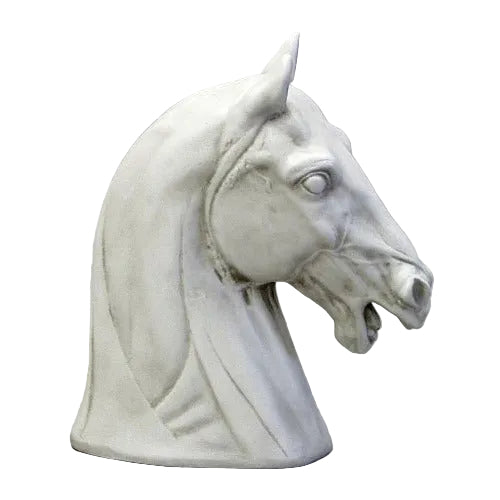 Horse Head Garden Statue (13 - Inch)