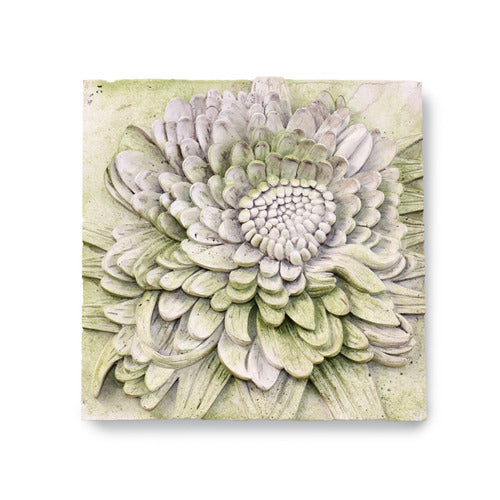 Chrysanthemum Garden Plaque (14.0 - Inch)