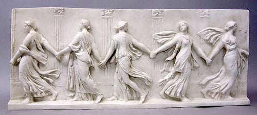 Bacchantes Dancing Frieze 17 Outdoor/Indoor Statue
