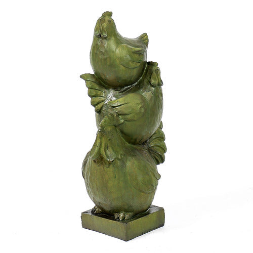 Rooster Garden Statue (17 - Inch)