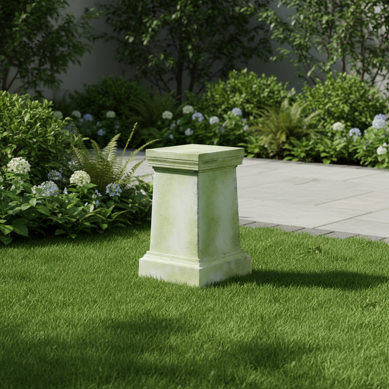 Andrea Outdoor Statue (29.5 - Inch) Side Angle