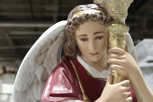 Guardian Angel Statue (52 - Inch) Different Angle