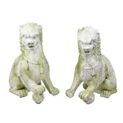 Foo Dog Garden Statue (35 - Inch) Side View