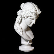 Vatican Lion Bust Display Decor (29 - Inch) Side View