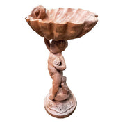 Lucca Child Birdbath Statue (22 - Inch) Different Angle