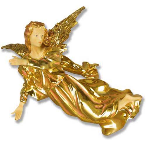 Winged Hanging Angel Outdoor/Indoor Statue