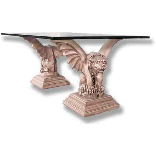 Tuscan Gargoyle Cocktail-Set Outdoor/Indoor Statue