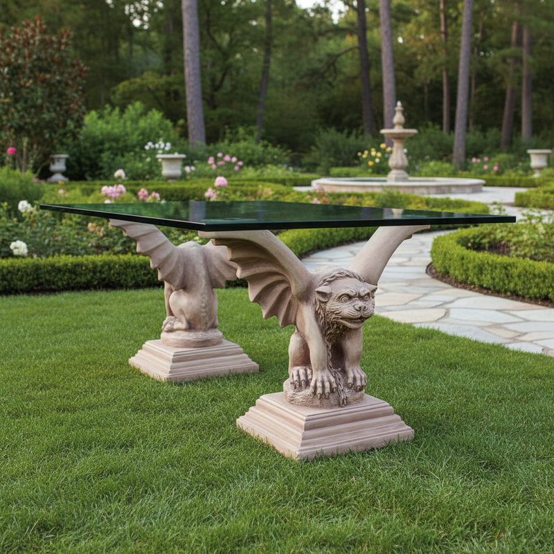 Tuscan Gargoyle Outdoor Statue (18-Inch)