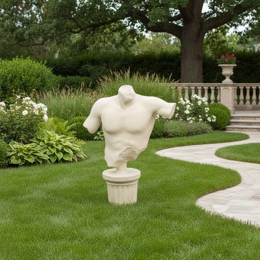 Torso Of Destafanostatue (38 - Inch) Side Angle