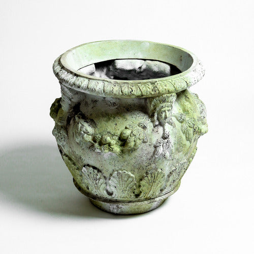 Della Robbia Pot 19.5 H (R) Outdoor/Indoor Statue