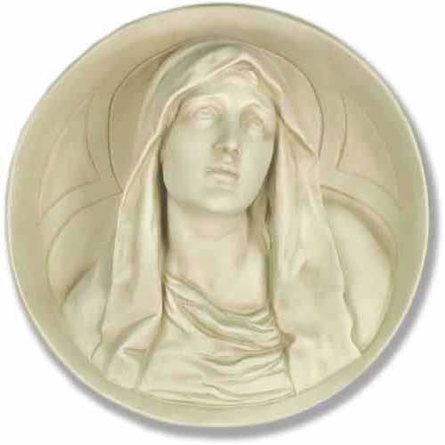 Mary Roundel Outdoor/Indoor Statue