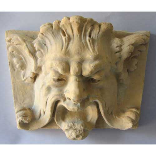 Greenman Frank Plaque 11 Outdoor/Indoor Statue