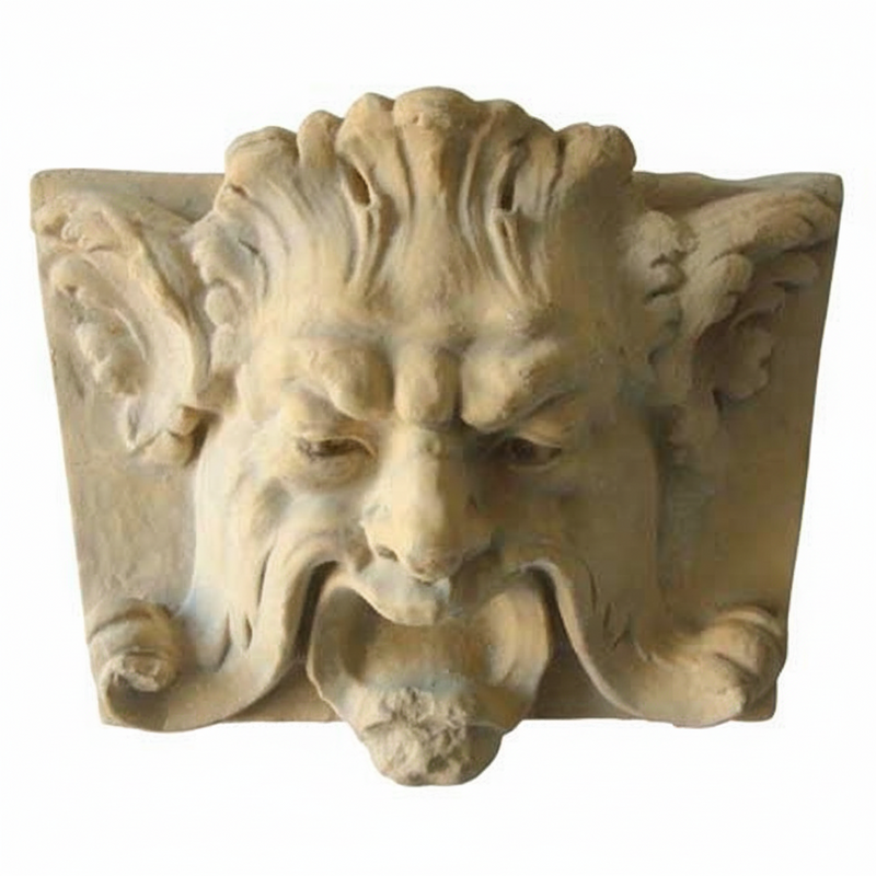 Greenman Frank Plaque 11 Outdoor/Indoor Statue