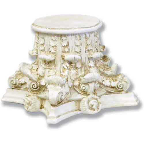 Corinthian Riser Outdoor Statue (5 - Inch)