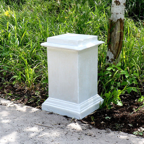 Vendi Pedestal Statue (24 - Inch) Side Angle