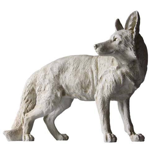Steady Fox Garden Statue (19.5-Inch)