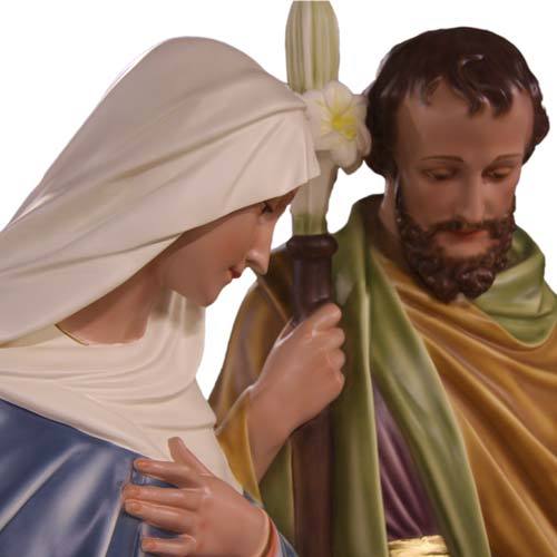 Holy Family Oversized 66 "" H Outdoor/Indoor Statue