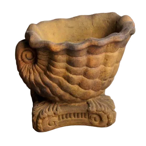 Triton Planter Small Garden Statue (10 - Inch)