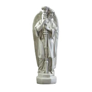 Large Winged Guardian Angels with Candleholder Outdoor Statue (27 - Inch)
