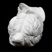 Winter Rabbit Garden Statue (8 - Inch) Other Angle