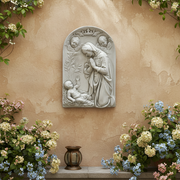 Adoration of the Child Religious Statue (29 - Inch) Side Angle
