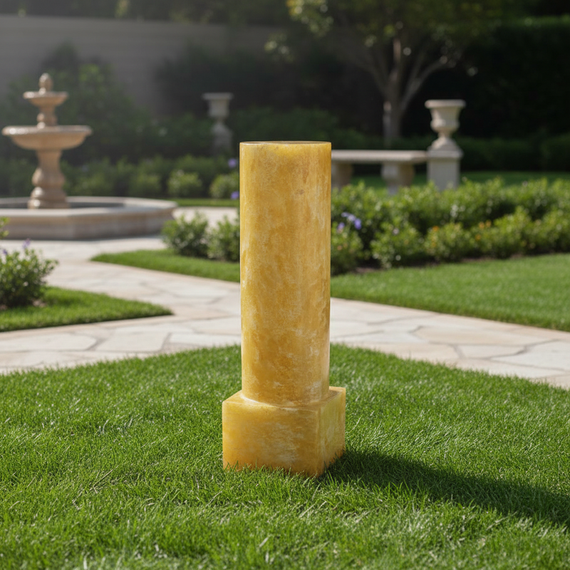 Attery Pedestalstatue (50-Inch)