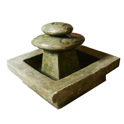 Zen Ishi Fountain Outdoor/Indoor Statue
