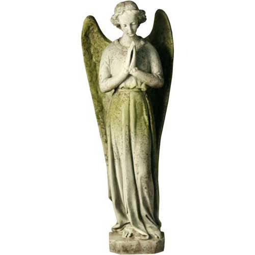 Standing Angel Outdoor Statue (25 - Inch)