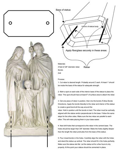 Reb Religious Statue (0 - Inch)