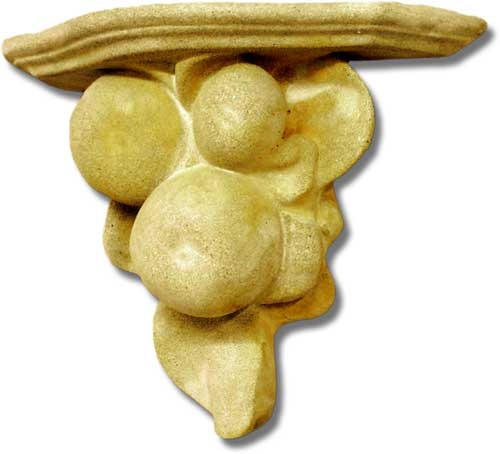 Peach Bracket Outdoor/Indoor Statue