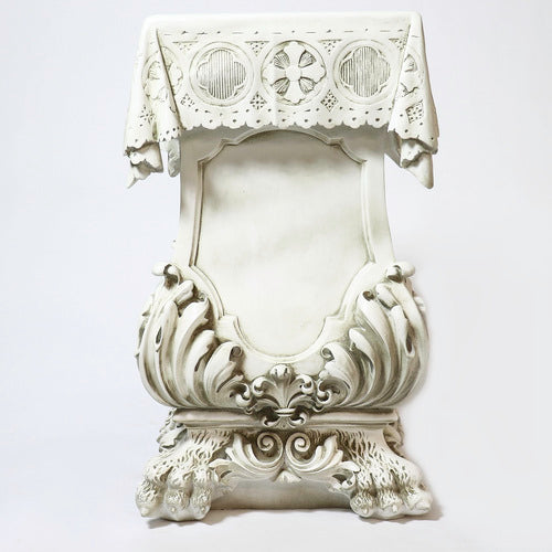 Draped Pedestal W/Claw Leg31 Outdoor/Indoor Statue