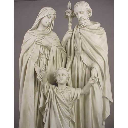 Holy Family Oversized 66"" H Outdoor/Indoor Statue