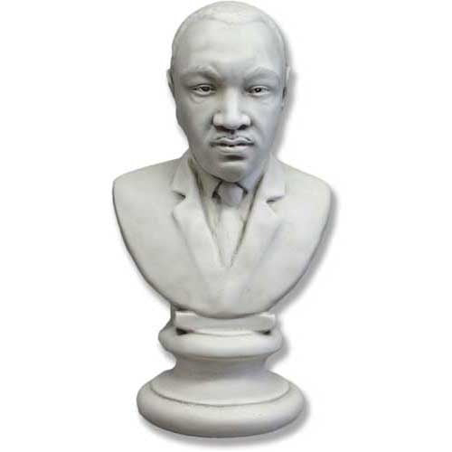 Martin Luther King Jr Bust Display Decor (17 - Inch)