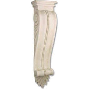 Ornate classical corbel with scrollwork, beaded detailing, and acanthus leaf motif in old world European architectural style.