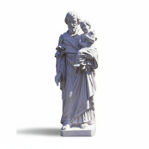Saint Joseph with Child and Cross Statue (38 - Inch)