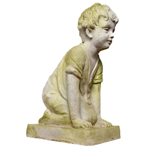 Kneeling Child Large Statue (18 - Inch)