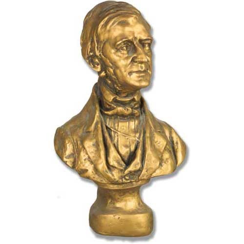 Classical old world European bust of a distinguished man in formal attire with ornate detailing and Renaissance-inspired features.
