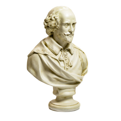 Classical old world European bust of a bearded man with ornate Renaissance-style clothing and detailed facial features. Different Angle