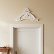 Cortland Over Door Outdoor Plaque (35.0 - Inch) Side Angle