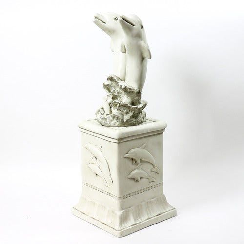 Dolphin Square Pedestal 20 Outdoor/Indoor Statue
