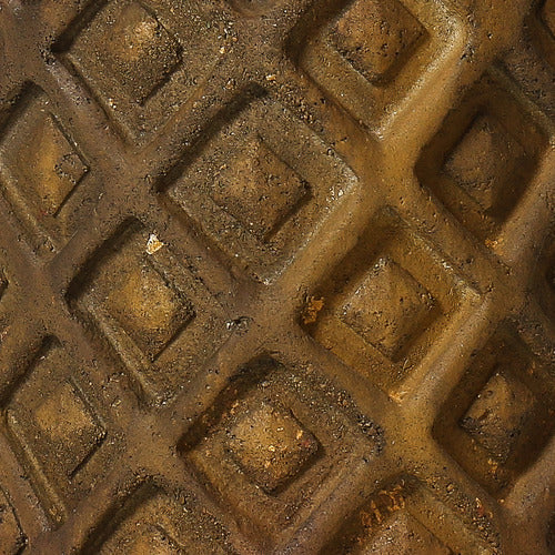 Lattice Riser Outdoor Statue (13 - Inch) Side View
