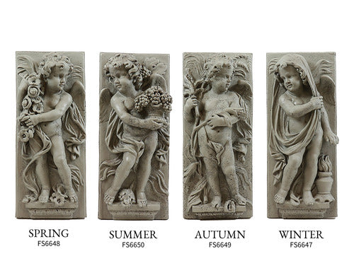 Little Boy Garden Plaque (13.0 - Inch) Side View