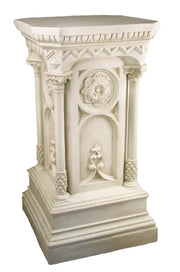 Columned Church Pedestal Statue Bfrlc (47 - Inch)