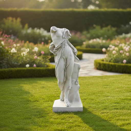 Danseuse De La Bibioteque Statue (51 - Inch) Side Angle